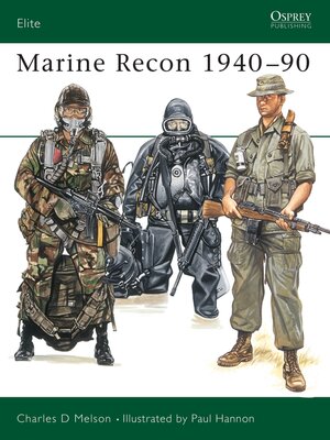 cover image of Marine Recon 1940&#8211;90